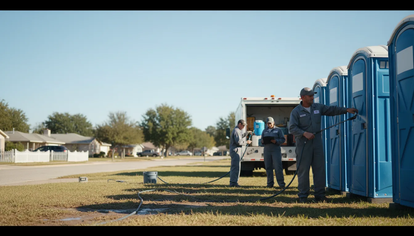 Long-Term Portable Toilet Rental in Blanchard, OK near me